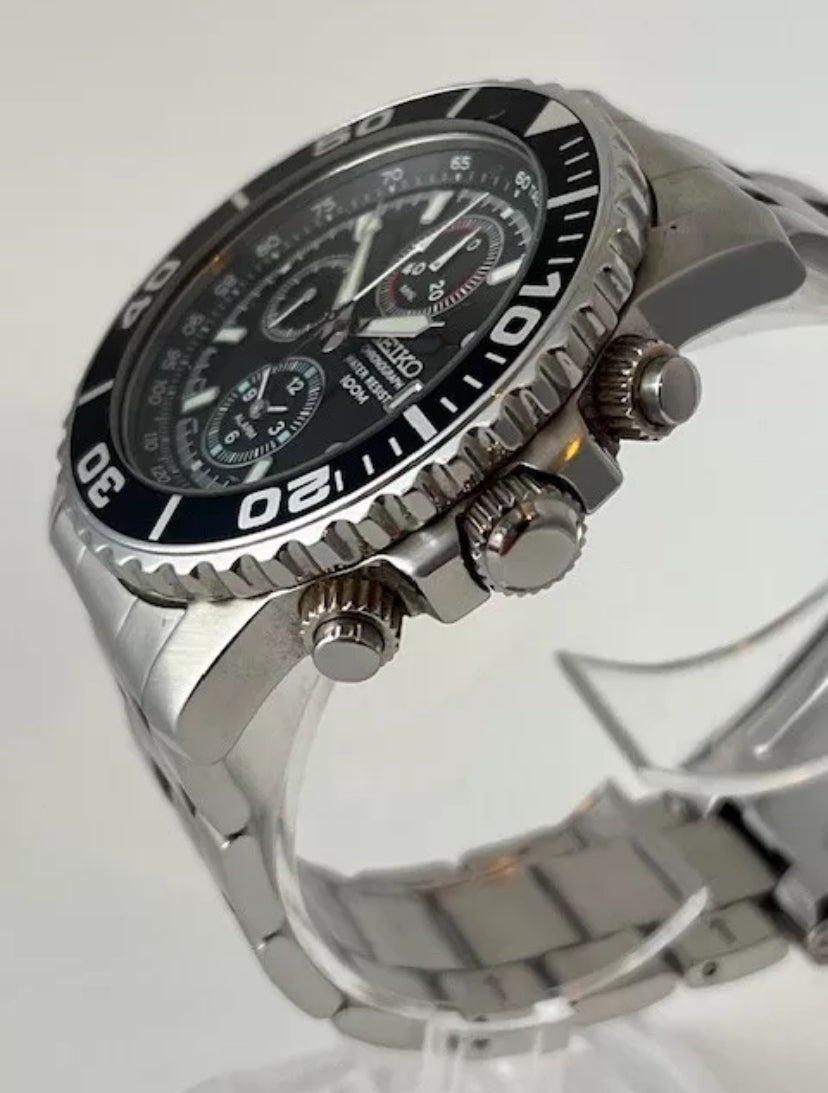 Seiko Chronograph 7T62-0CV0 42mm Boxed