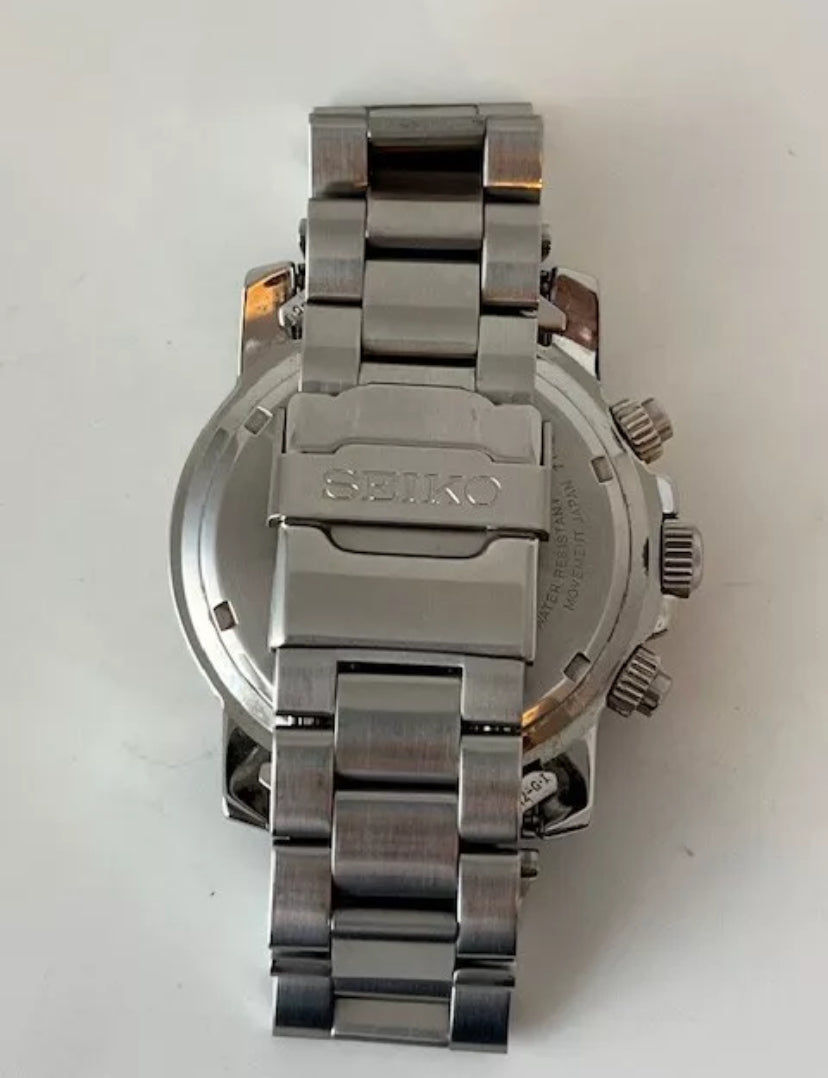 Seiko Chronograph 7T62-0CV0 42mm Boxed