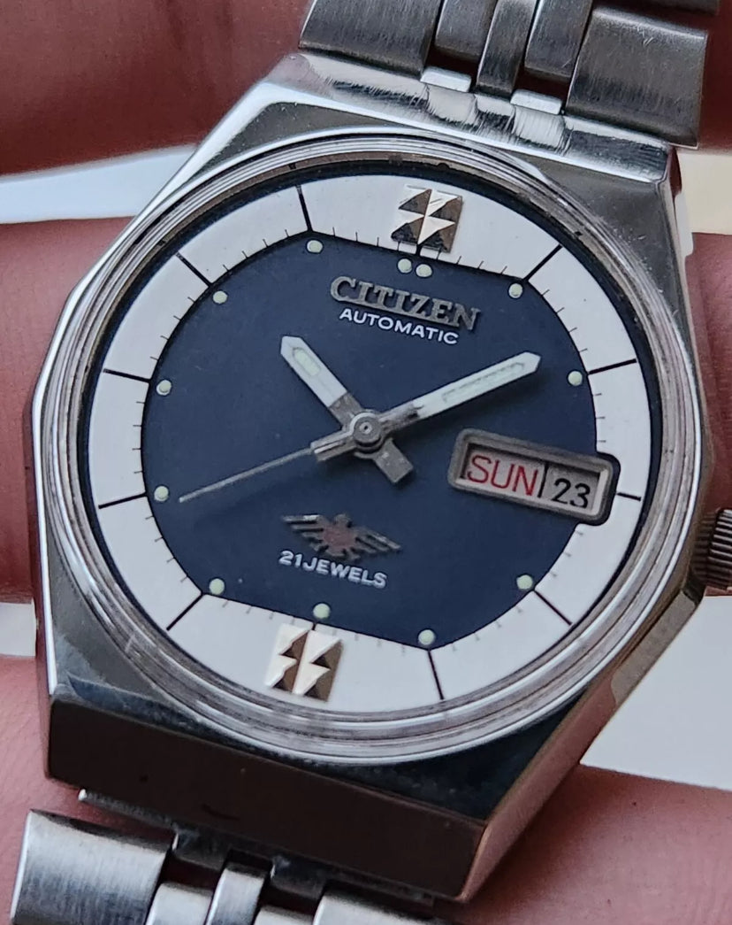 1 Citizen Eagle 7 Automatic Blue/Silver Model MENS