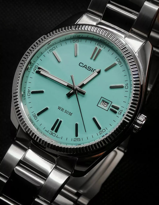 Casio Tiffany Blue MTP-1302PD-2A2VEF 44mm