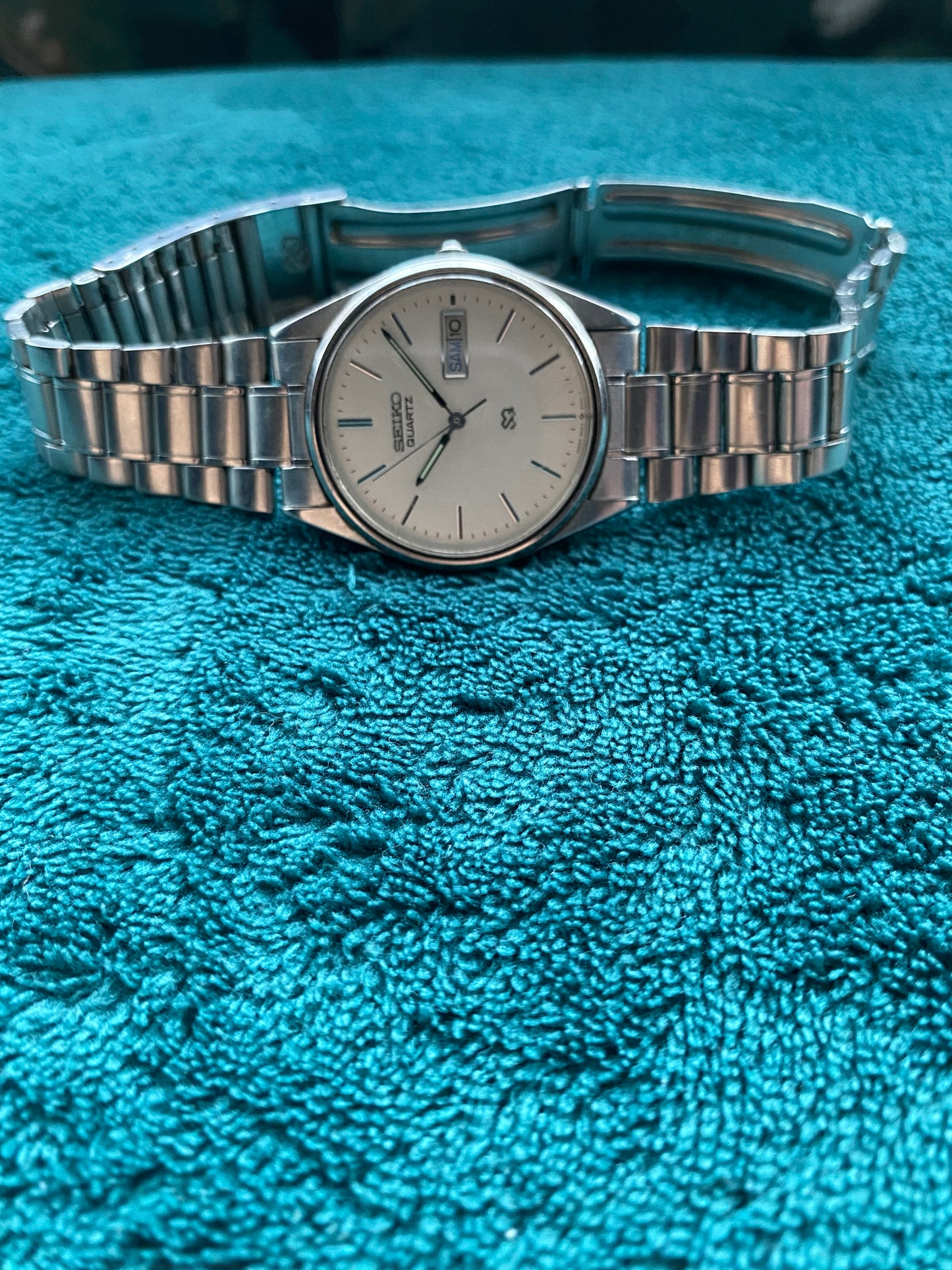 Seiko SQ Day/Date Quartz 36MM MENS