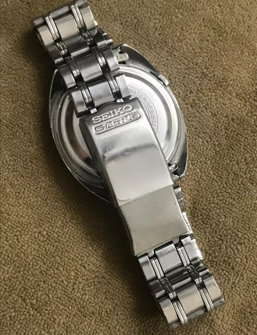 Seiko 5 Actus Automatic MENS Rare Full Silver Model