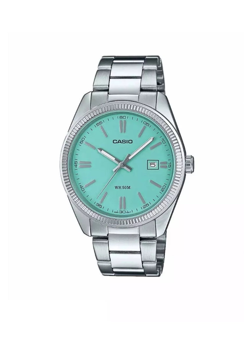 Casio Tiffany Blue MTP-1302PD-2A2VEF 44mm