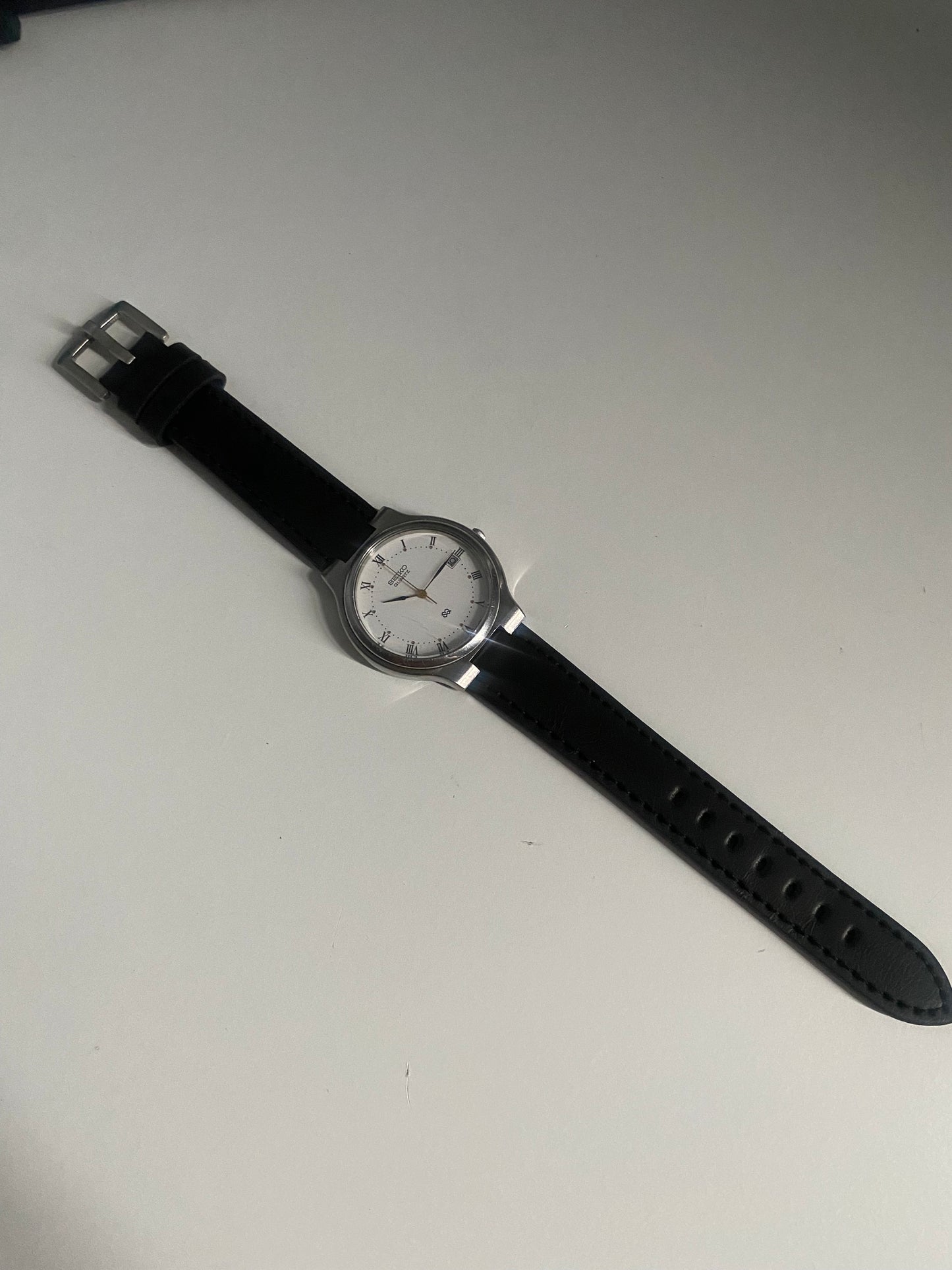 Seiko Quartz SQ Rare Dial 5Y22-8A81 MENS