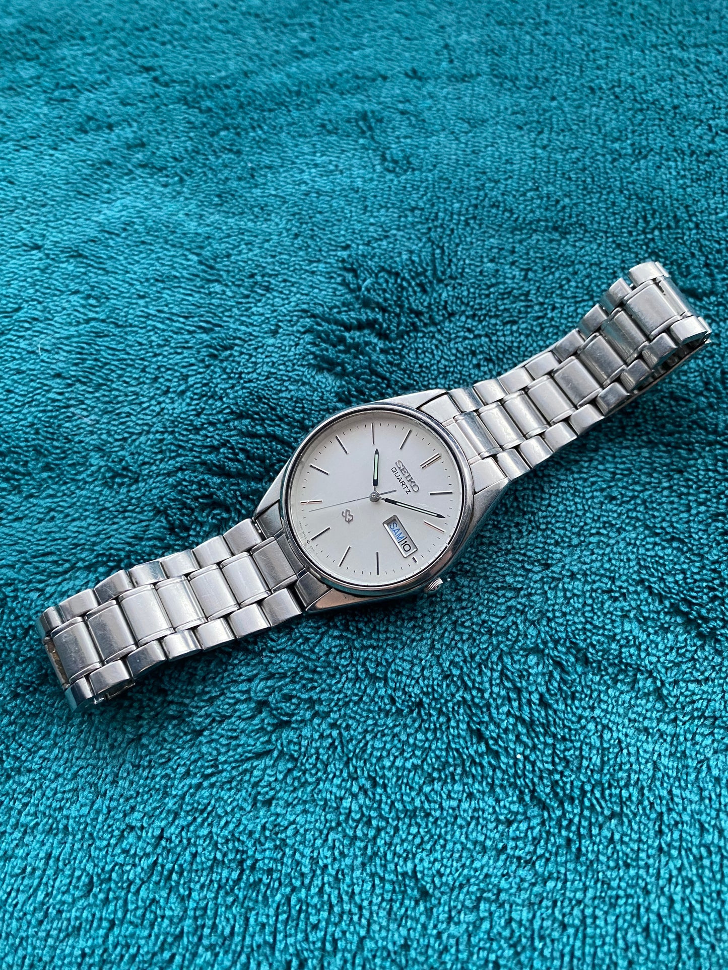 Seiko SQ Day/Date Quartz 36MM MENS