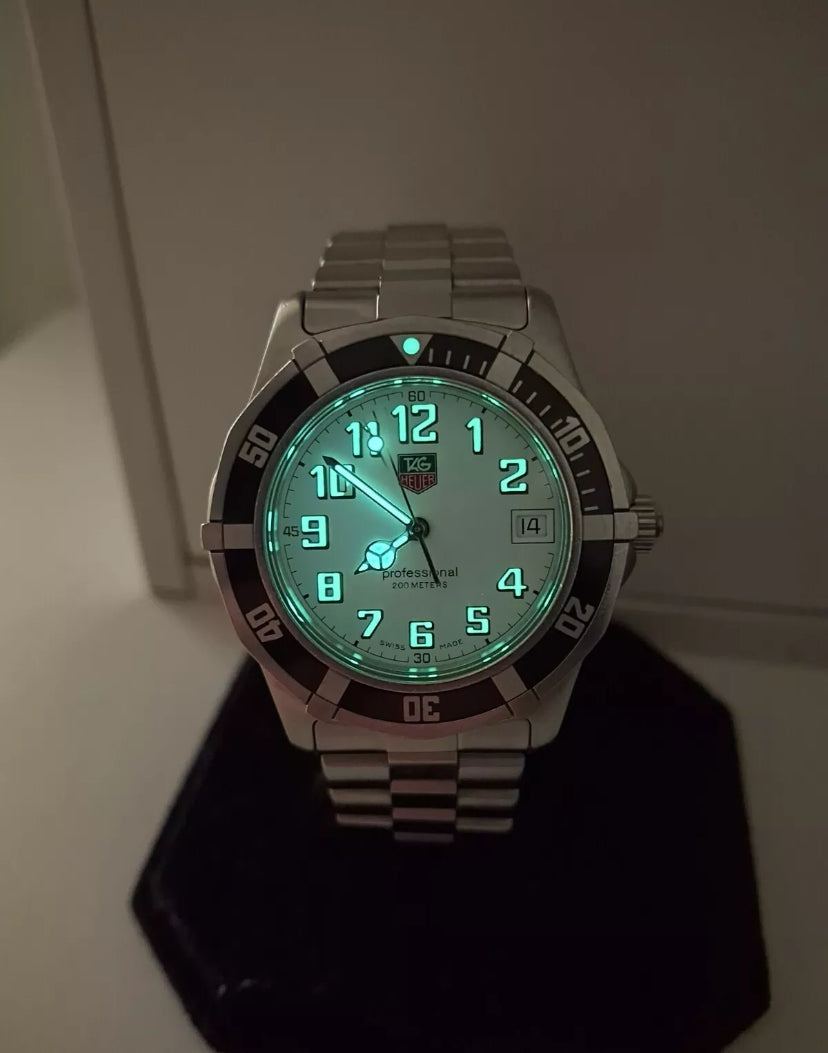 1 TAG HEUER Professional 2000 Diver 38mm Box & Papers