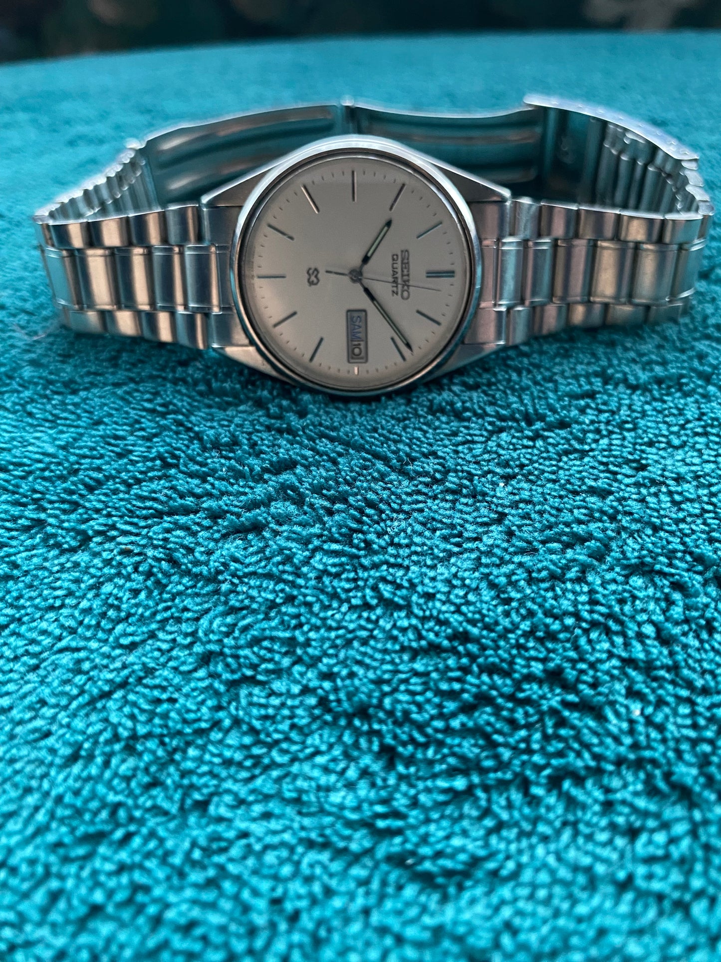 Seiko SQ Day/Date Quartz 36MM MENS