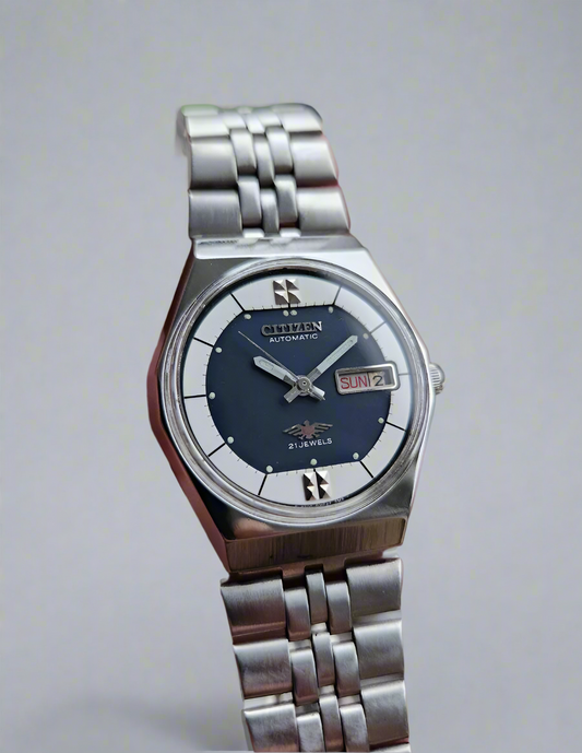 1 Citizen Eagle 7 Automatic Blue/Silver Model MENS