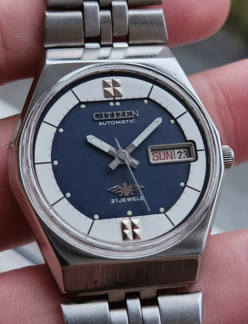 1 Citizen Eagle 7 Automatic Blue/Silver Model MENS