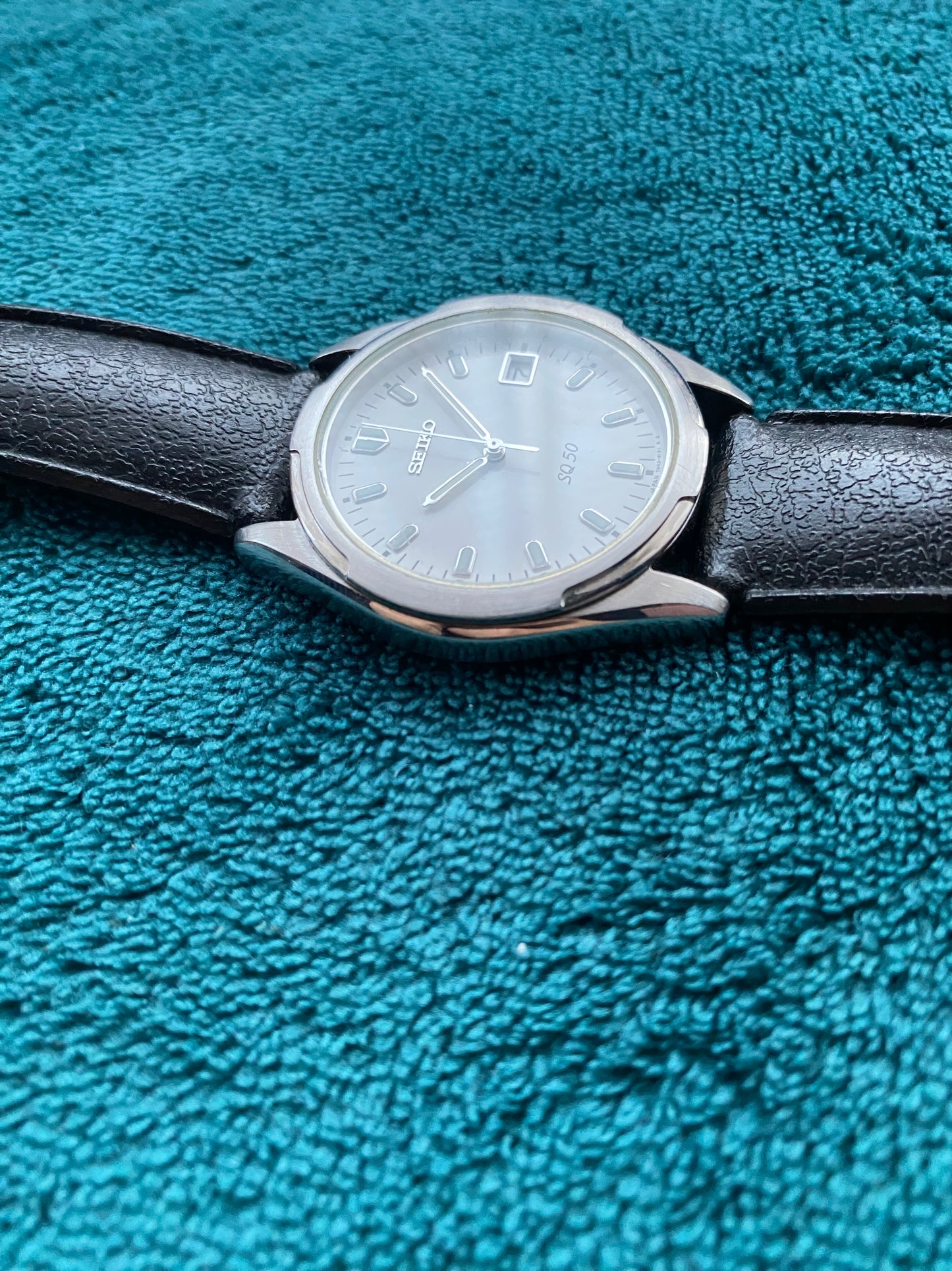 Seiko SQ 50 Date Quartz 40mm MENS